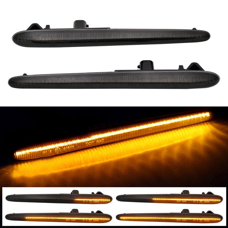 2Pcs Dynamic LED Side Marker Turn Signal Blinker Light For Alfa Romeo Giulietta 940 Juliet Sprint Veloce 10-21 Canbus Error Free