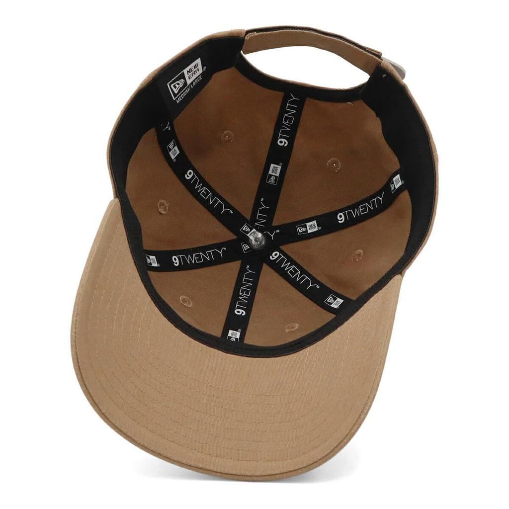 New Era 9TWENTY Mini Box Logo Khaki Size OD 920 Stretch Box NER36O6129 Cap, M/L, Cotton, Khaki, 14392278,