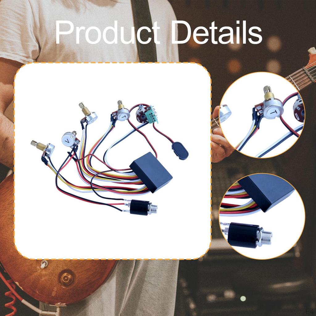 Electric Bass Preamp Circuit Replacement, Wired Passive EQ