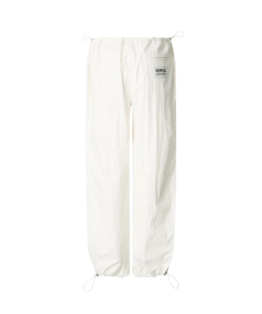 GIRLSGIRLS Girls Wide Pants - White