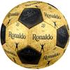 Ronaldo's Golden Marble Texture Soccer Ball Size 5 Football Machine Sewn Indoor/Outdoor Training and Matches Ideal for Soccer Enthusiasts