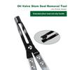 Auto-Ventilschaftdichtungsentferner, Werkzeug zum Entfernen der Ölventilschaftdichtung, Ventilfederklemmenzange, professionelle Federklemmen-Demontagezange