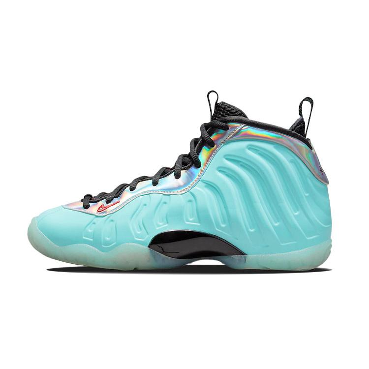 Nike Little Posite One Grade School 'Mixtape' (Unisex) Copa / Summit White / Black / Fusion Red Kids' Basketball Shoes DH6490 400