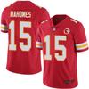 Kansas City Chiefs NFL Fan Jersey Men Women Cotton Blend Sports Tee With Embroidered Number 15 Mahomes 87