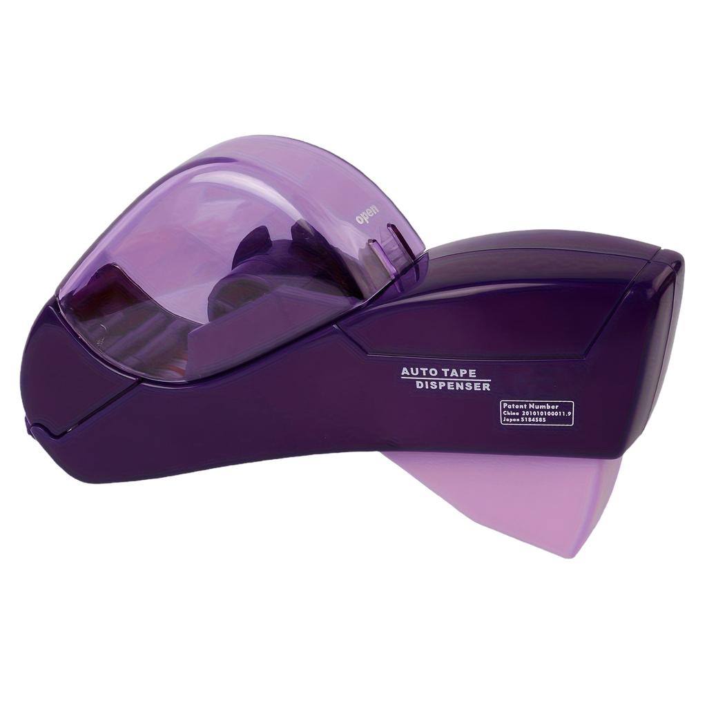 Handheld Tape Dispenser with Cutter, Transparent Desktop Adhesive Tape Cutter for Wrapping and Packaging