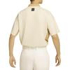 Nike Golf Club Dri-Fit Color Block Quick-Dry Polo Shirt Men Tops Sand-White Light-Bone Linen-Yellow FQ1151-126