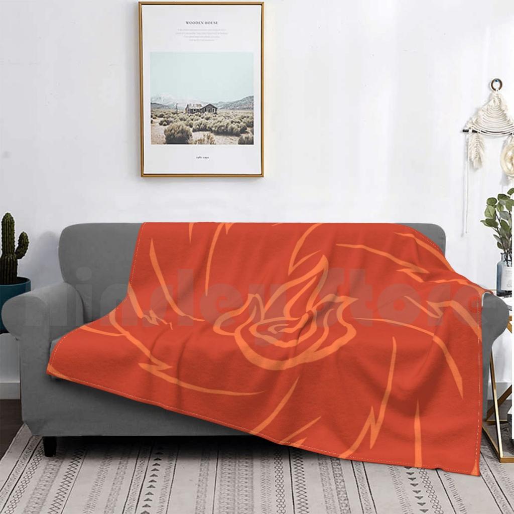 Blanket Minimalist Fire Red 883 The Last Airbender Tla Air Nomads Air Nomad Air Fire Nation