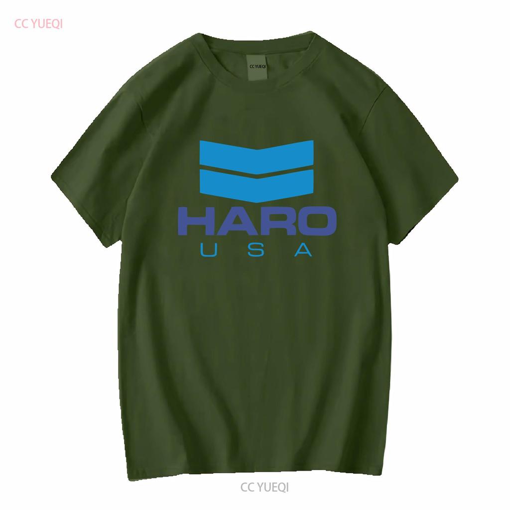 Vintage Haro BMX Logo Classic T Shirt vintage Washed designer clothes Versatile Unisex Casual fashion streetwear Comfortable