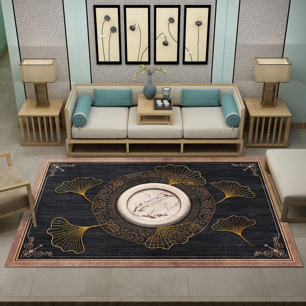 New Chinese Style Carpets for Living Room Lounge Rug Entrance Door Mat Bedroom Carpet Coffee Tables Mat Area Rug Large Washable