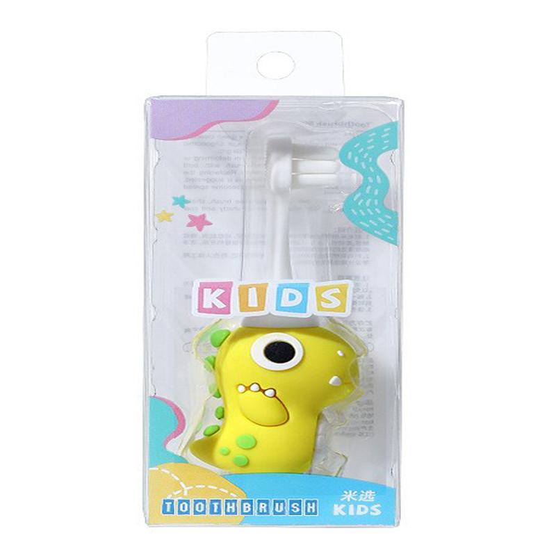 

Cute Dinosaur Single-Pack Children s Toothbrush for 2-10 Year Old Babies Fine Soft Bristle Dental Care for Kids