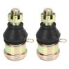 14mm Bolt Tie Rod Ends Ball Joints with Rubber Bushings Steel Alloy for 150cc 250cc Quad Dirt Bike