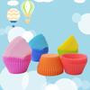 4Pcs Silicone Cake Cup Liner Baking Cup Mold Muffin Round Cakecup Cake Tool