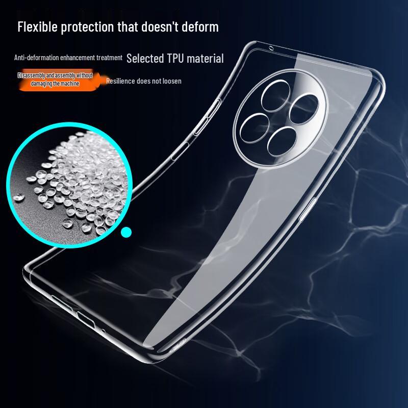 KMaxAI Ultra-Thin Full-Coverage TPU Phone Case for Huawei