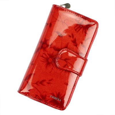 Vertical Large Leather Women's Wallet PATRIZIA RFID