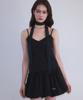 Rose Franz Rose Balloon Mini Dress [Black]