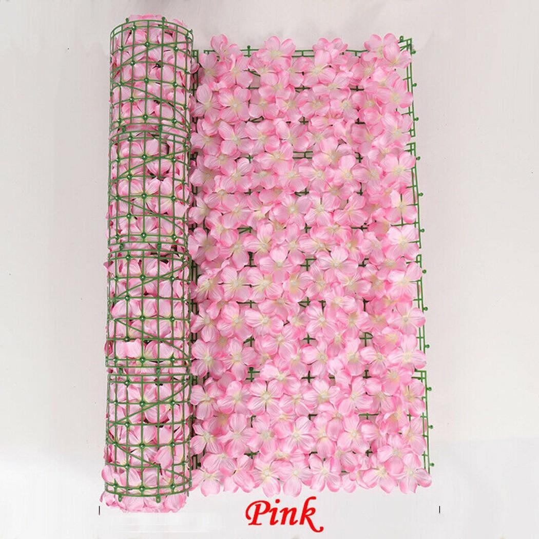

Украшение Искусственные Цветы Забор Садовое Украшение розовый