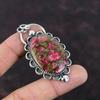 Copper Thulite Pendant Wonderful Gemstone Pendant 925 Sterling Silver Pendant Handmade Pendant Ethnic Pendant Jewelry For Gift Women Pendant