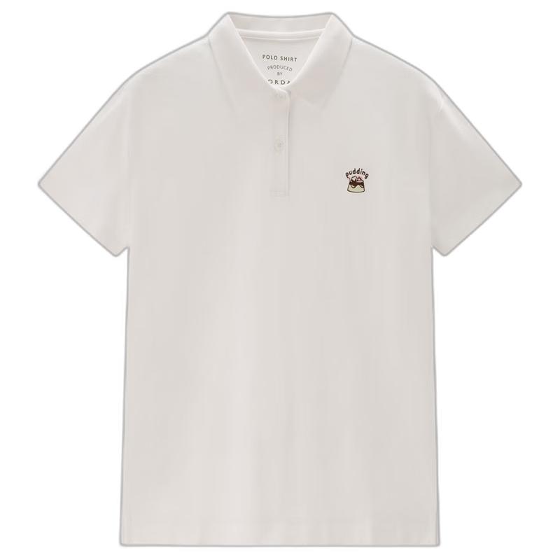 

Женская пике-поло Giordano из лайкры с вышивкой XL