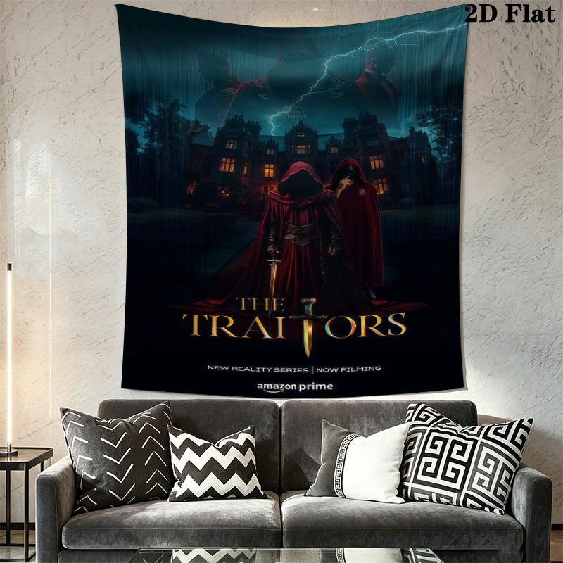 The Traitors Kids Wall Hanging Printed Fabric Blanket Decorative Tapestries for Bedroom Living Room Home Decor