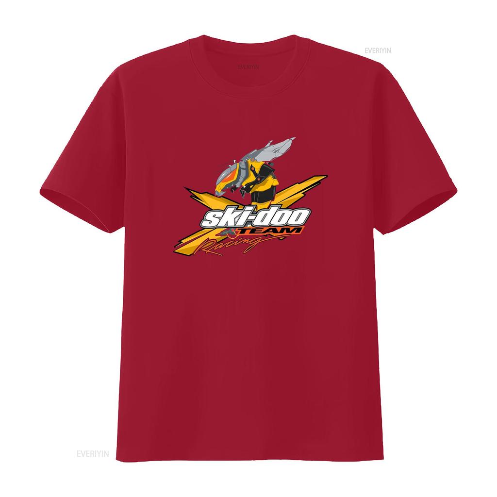 Ski Doo Logo T Shirt Funny Size S To 5xl Vintage Slightly Streetwear Top For Everyday Wear Soft Breathable