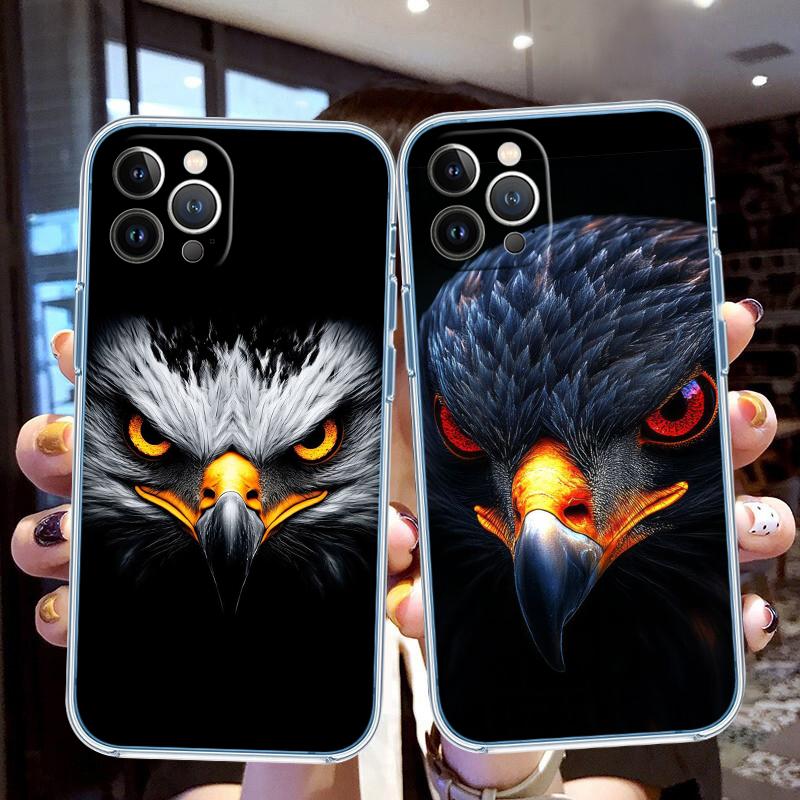 LO51 Hawk Eagle Phone Case for Motorola Moto G10 G20 G30 G31 G32 G34 G35 G41 G42 G50 G51 G52 G55 G60 G60S G62 G71 G72 G75