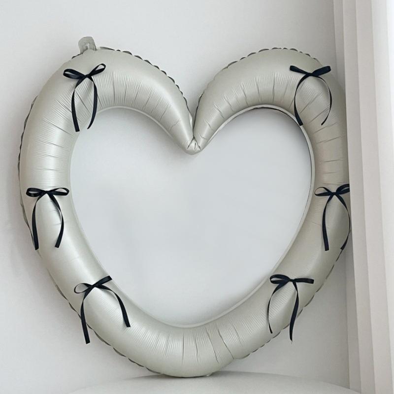 Heart Balloons Aluminum Foil Balloon Wedding Birthday Party Balloon Decoration Baby Shower Party Decor Girls Number Balloon