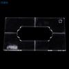 [TL][TL]Make Electric Guitar Internal Template Pickup Line Bin Box Piano Bridge Open Hole Slotted Acrylic Template