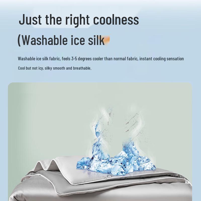 Luomeng LM Cooling Washable Ice Silk Summer Quilt