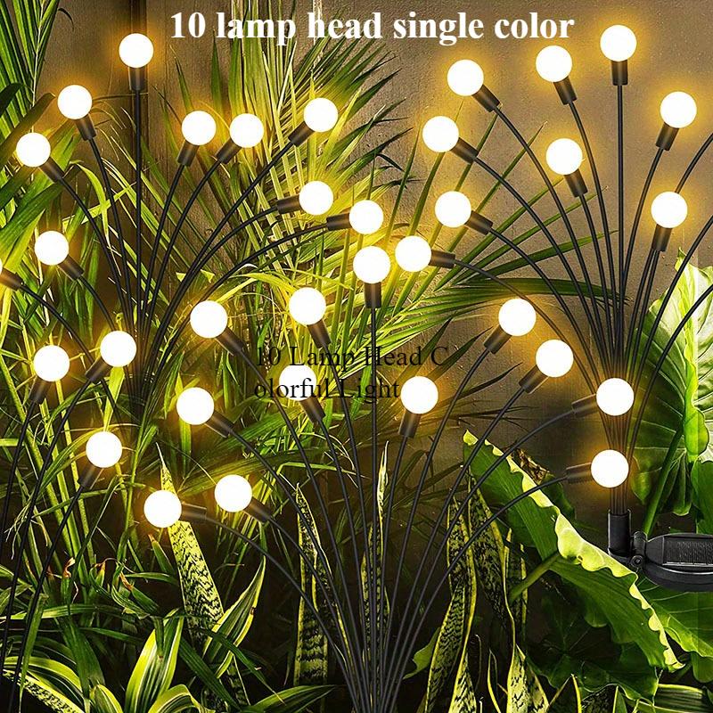 

Солнечный фонарь-светлячок на колышке, уличный, коммерческое освещение улиц и территорий, свет для маркировки садовой дорожки, садовое декоративное освещение, газонный столбик, парковая подъездная дорога