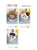 Plush Crossbody Cartoon Doll Bag with Chain - Trendy Blind Box Design