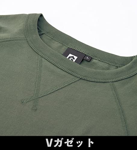 [CO-COS] G-947 5-Pocket Short Sleeve T-Shirt, Khaki, Size L
