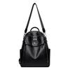 Womens Faux Leather Backpack Purse Casual Daypack Travel Bag for Ladies Girls