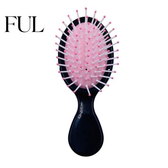 Gentle Hair Brush with Ergonomic Handle Ultra-Soft Bristle Minimize Lightweight Comb Pain Split Ends Breakage Massage Scalp