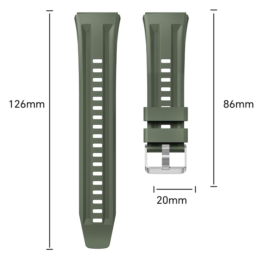 Silicone Band for Huawei Watch GT6 Pro 46mm Sport Strap For Huawei Band GT6 Pro Smartwatch Replacement Bracelet Accessories