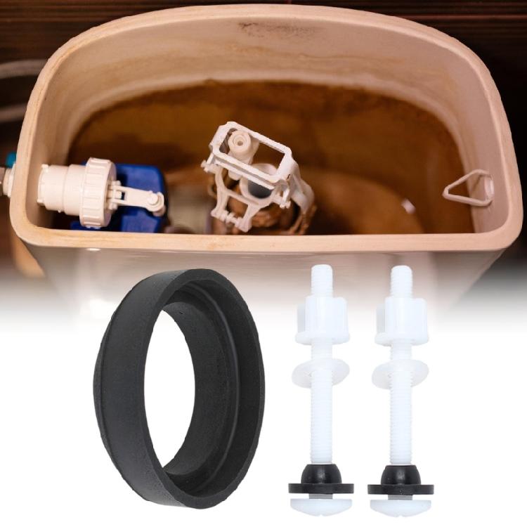 Korrosionsbeständige Kunststoff-Toilettenspülkasten-Schraubdichtung Schaumstoffgummi-Dichtung Auslaufsicheres Design für Alle Badezimmer-Beschläge