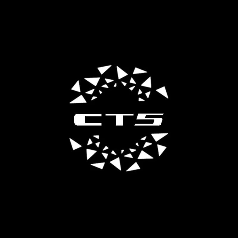 Cadillac CT5 Door Welcome Light HD Projector Lamp Car Door Courtesy Lights For Cadillac CT5 2020 Auto Exterior Accessories