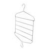 Stainless Steel Magic Pants Hangers Foldable Multifunctional Space Saving Slacks Hangers for Pants