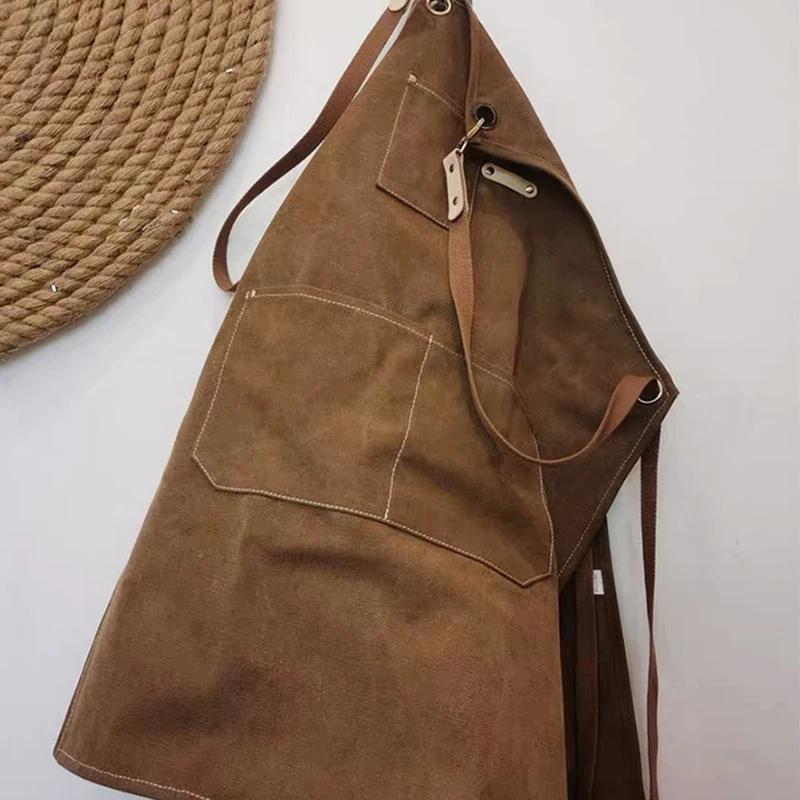 Nouă moda pânză de bucătărie șorț impermeabil șorț de bucătar șorț pentru bărbați pentru grătar bar magazin cafenele frumusețe unghii uniformă bucătărie