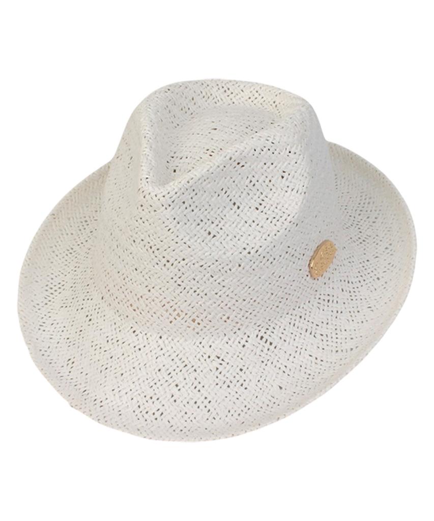 Yunibeosyeolkemiseuteuli Bu Summer White Simple Long Fedora