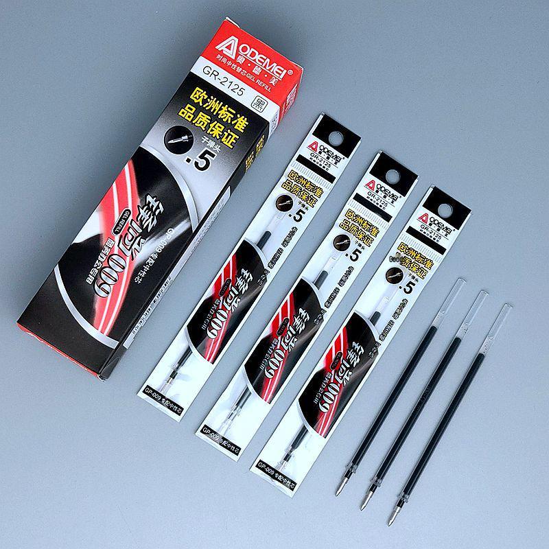 

Fengshang 009 Neutral Pen Refill - 0.5mm Bullet Tip, Black/Blue/Red, Euro Standard Box of 20