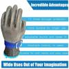 LPRED 1/2/6/10 Pc Cut Resistant Stainless Steel Gloves Working Safety Gloves Metal Mesh Anti Cutting For Butcher Worker