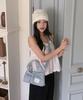 Atil Studio Denim Dewey Mini Ribbon Dot Shoulder & Crossbody Bag _ Musinsa Edition [Light Blue]