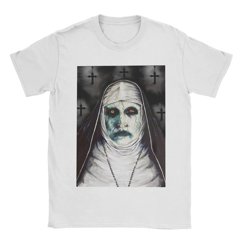 2026 Summer Hot Sale The Conjuring Movie Unisex T Shirt Novelty Tees Short Sleeve Crewneck TShirt 100 Cotton Unique Clothes Tops