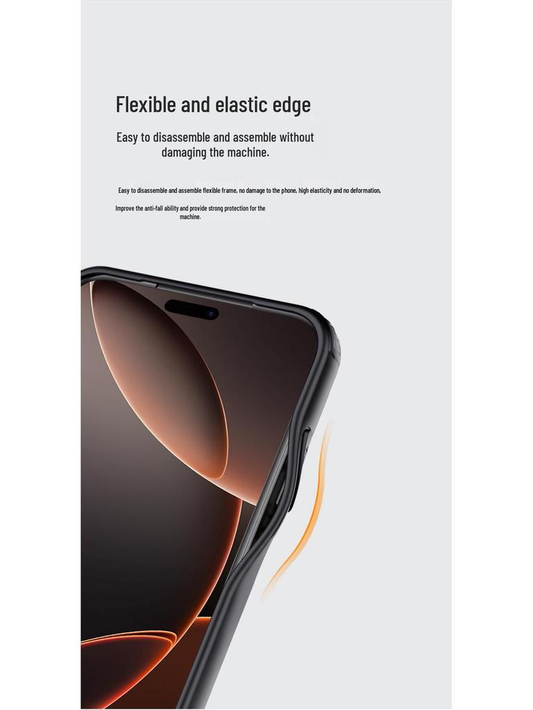 Apple iPhone 17 Pro Max Magnetiskt Transparent Airbag-skal - Fulltäckande Fallskydd