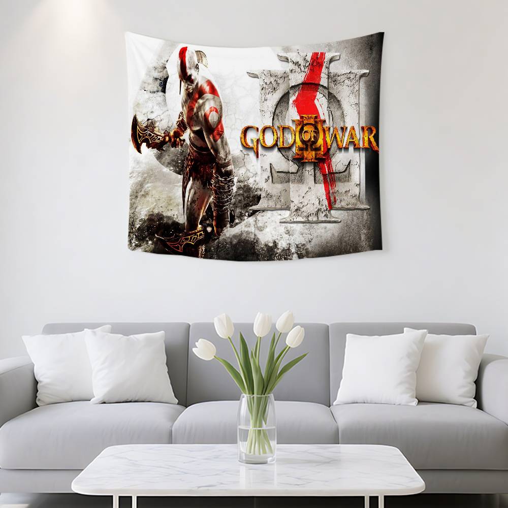 Game God Of War Tapestry Customizable Tapestries Of Various Styleswall Hangings Celebrity Photo Printingwall Hangings