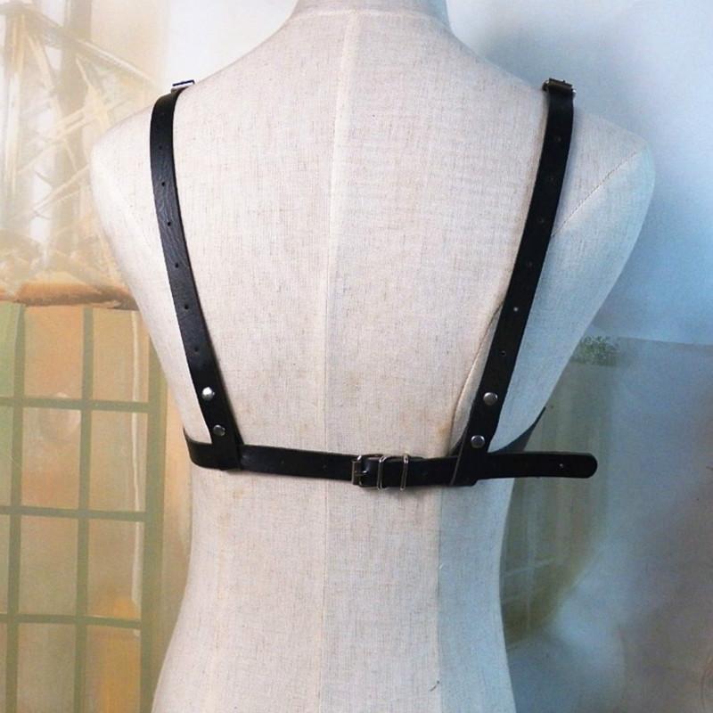 Harness for Women Garter Belt Lingerie Belts Stockings Body Buttocks Bondage Leather Leg Harness Belts Bdam Suspender