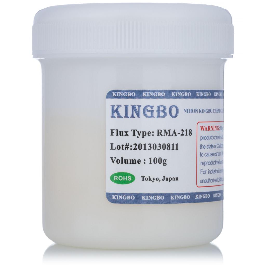Kingbo RMA-218 – Topnik Lutowniczy W Paście 100g | BGA SMD SMT | Doskonała Zwilżalność I Przepływ Cyny