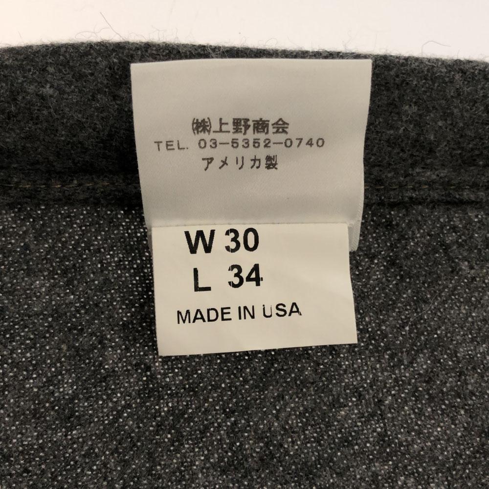 DILLO Wyprodukowano w USA Wełniane spodnie w30 szare Męskie Używane