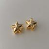 Minimalist Sliver Star Stud Earrings for Girls Women Sweet Cool Pentagram Piercing Earings Y2k Jewelry Gifts