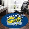 Parramatta Eels,Rugby League Team Chair mat Round Rug Office carpet, Machine Washable, Non slip, Suitable for Living Rooms, Bedrooms